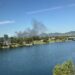 Brand auf der Floridsdorfer Brücke