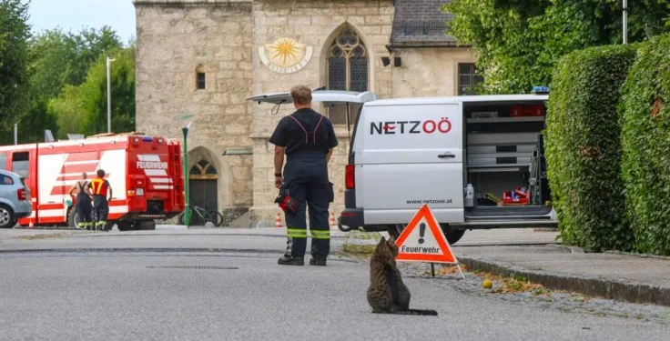 Gasaustritt in Wolfern: Akute Explosionsgefahr und Stromabschaltung für über 3.000 Haushalte!