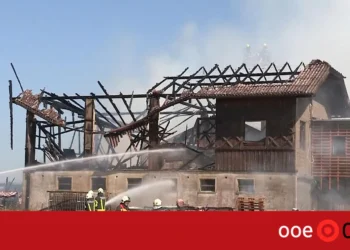 Yukarı Avusturya’da Korkutan Yangın: İtfaiye Ekipleri Zamanla Yarıştı, Ev Son Saniyede Kurtarıldı!