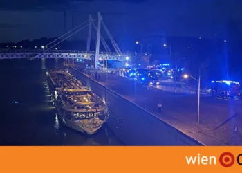 Schiffsunfall auf der Donau in Wien: Flusskreuzfahrtschiff krachte gegen Schleusenwand – 14 Verletzte!